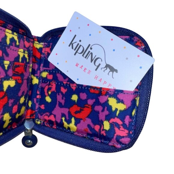 Kipling Women’s Multicolor Nylon With Zip Closure & Multiple Card Slots Wallet - Picture 9 of 9